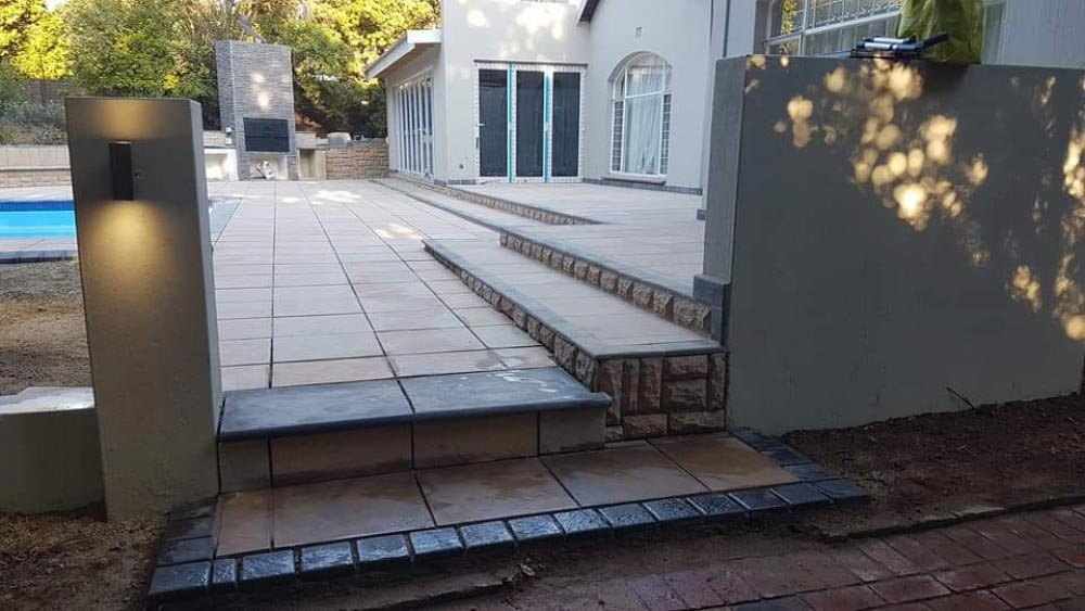 Easy Edge SA Patio installation