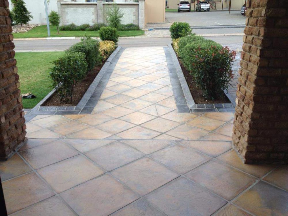 Easy Edge SA Walkway and entrance Installation